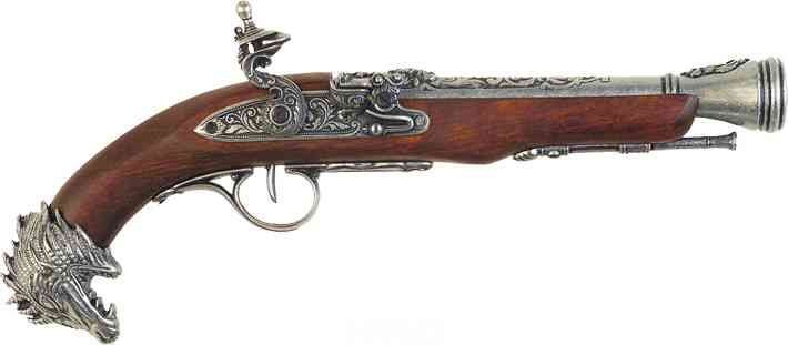 foto Pir�tsk� pistole 18. stolet�